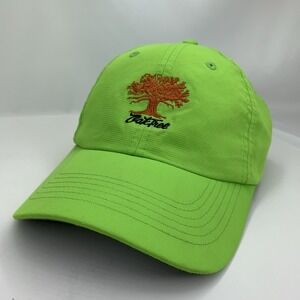 Oak Tree Country Club Hat Junior Fit Bright Green Imperial Oklahoma Golf Cap